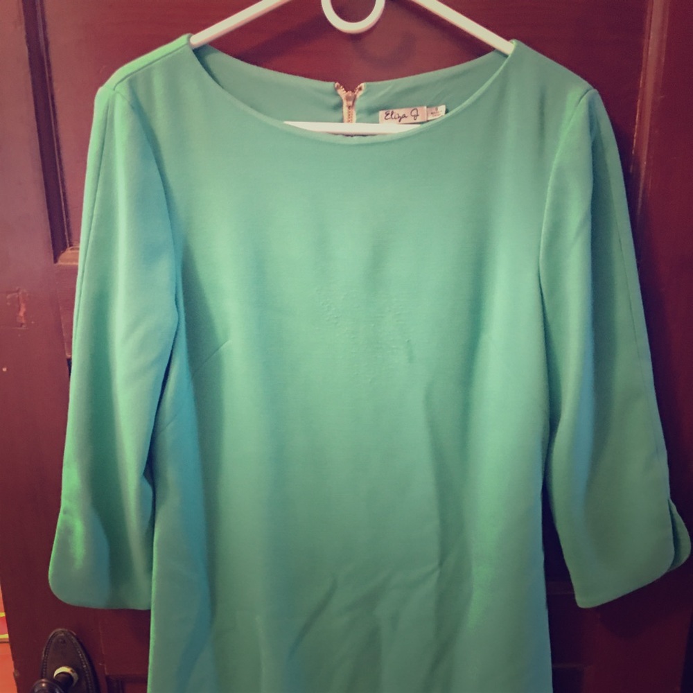 Eliza J. Mint Shift Dress